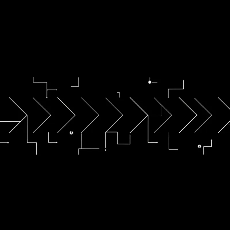 Fast-moving light trails representing speed and efficiency