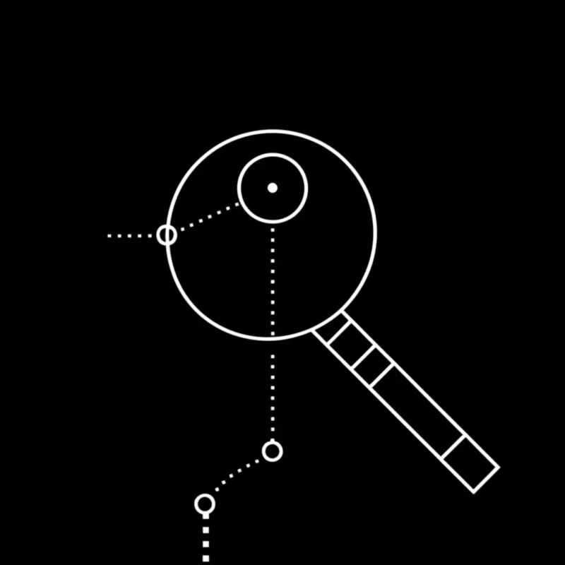 CLI details magnified with a search icon