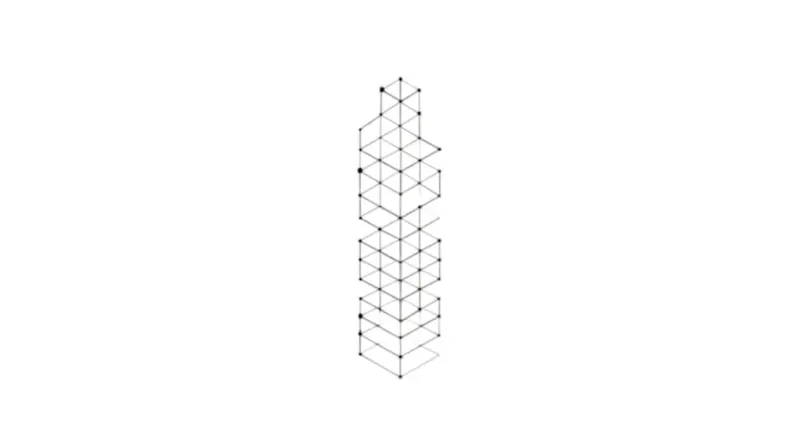 Abstract geometric foundation patterns
