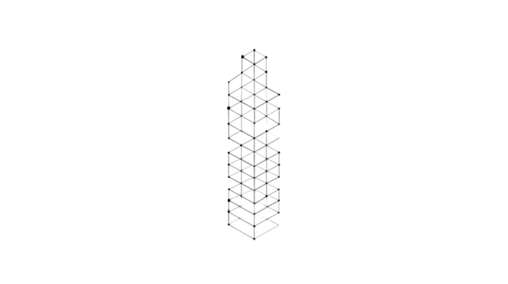 Abstract geometric foundation patterns